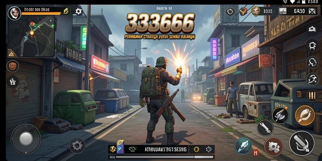 Tampilan gameplay 333666 yang seru dan strategis.
