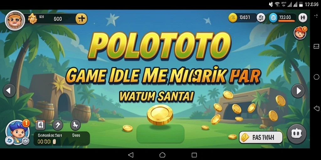 Tampilan gameplay POLOTOTO yang menarik dan interaktif.