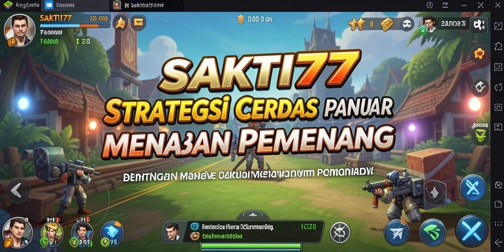 Tangkapan layar gameplay SAKTI77, menunjukkan strategi dan perencanaan yang kompleks.